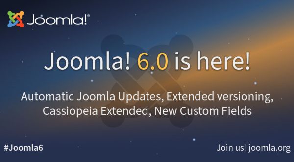 Joomla! 6.0 is here!