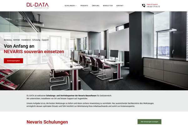 Screenshot dl-data.at