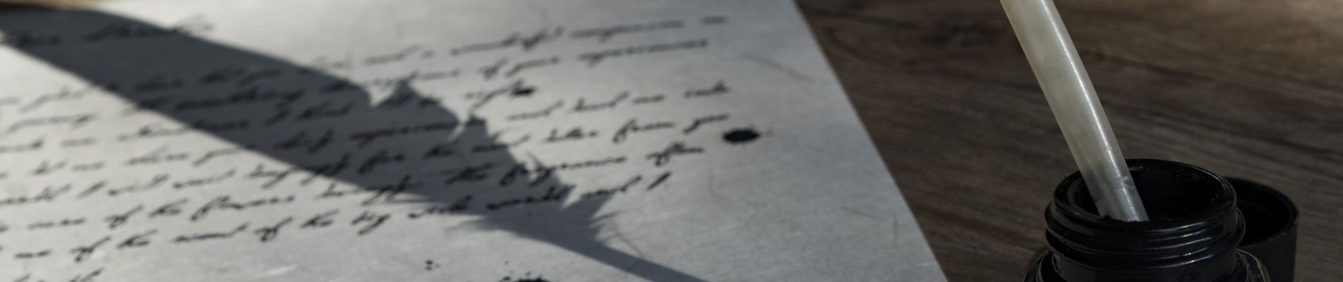 Impressum, Schreibfeder