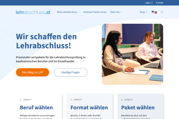 Screenshot lehrabschluss.at
